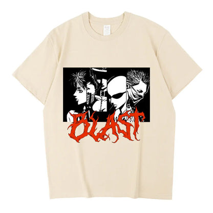 Black Stones Nana Osaki Baumwoll-T-Shirt männlich Y2k Grafik Pastell ästhetisches T-Shirt 2000er Kawaii Pastell Anime 2000er Bequem So ist Leben
