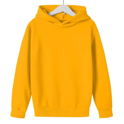 Einfarbige Kinder-Kapuzenpullover, Kleidung für 3–12 Jahre, Jungen und Mädchen, lässig, Toddle-Tops, Mantel, Frühling und Herbst, Sweatshirt, Weiß, Schwarz, Rot So ist Leben
