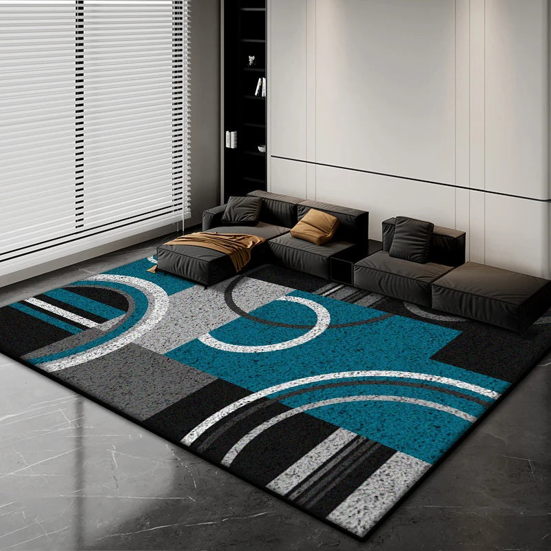 Nordic Abstract Luxury Carpet Home Decoration Living Room Fluffy Plush Rugs 200x300cm Bedroom Office Area Antiskid Floor Mats - So ist Leben