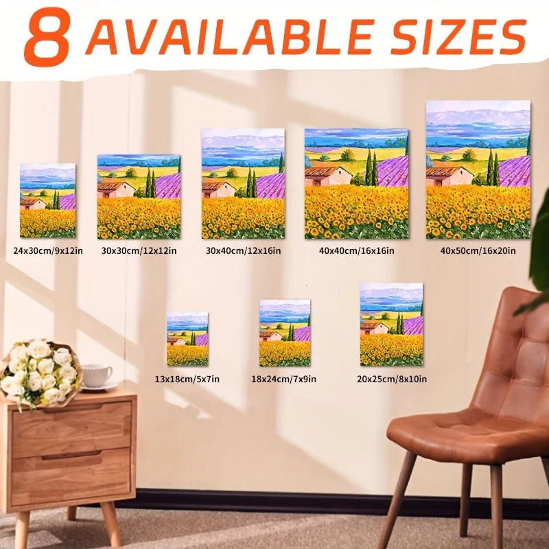 8-größen Leinwandplatten zum Malen, leere Leinwandbretter für Acryl, Öl, Gouache, Tempera, grundiert weiß für Erwachsene, Hobby-Maler. So ist Leben