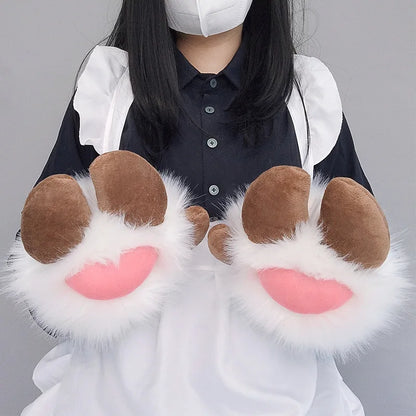 Furry Kig Paw Handschuhe Cosplay Kostüme Schaf Ziege Fursuit Tier Kralle - So ist Leben