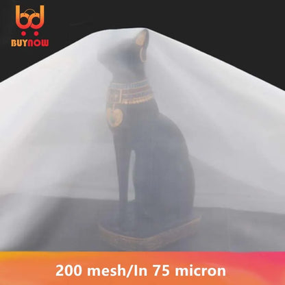 500 Mesh/In 25 Mikron Gaze Wasser Nylon Filter Mesh Sojabohnen Farbe Bildschirm Kaffee Wein Netz Stoff Industrie Filtertuch