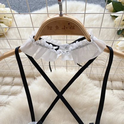 Overall Heißer Für Frauen Rüschen Spitze Strappy Onesie Camis Porno Uniform Sheer Sinnliche Magdalyn Bodycon Bodys Transparent Neue So ist Leben
