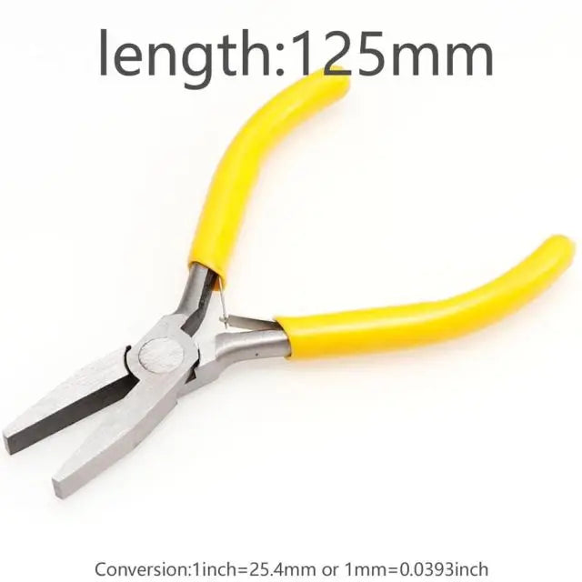 Hohe Qualität DIY Schmuck Machen Werkzeug Kits Zangen Sets Runde Nase Zange Seite Schneiden Zangen Draht Cutter Schere Perlen Pinzette So ist Leben