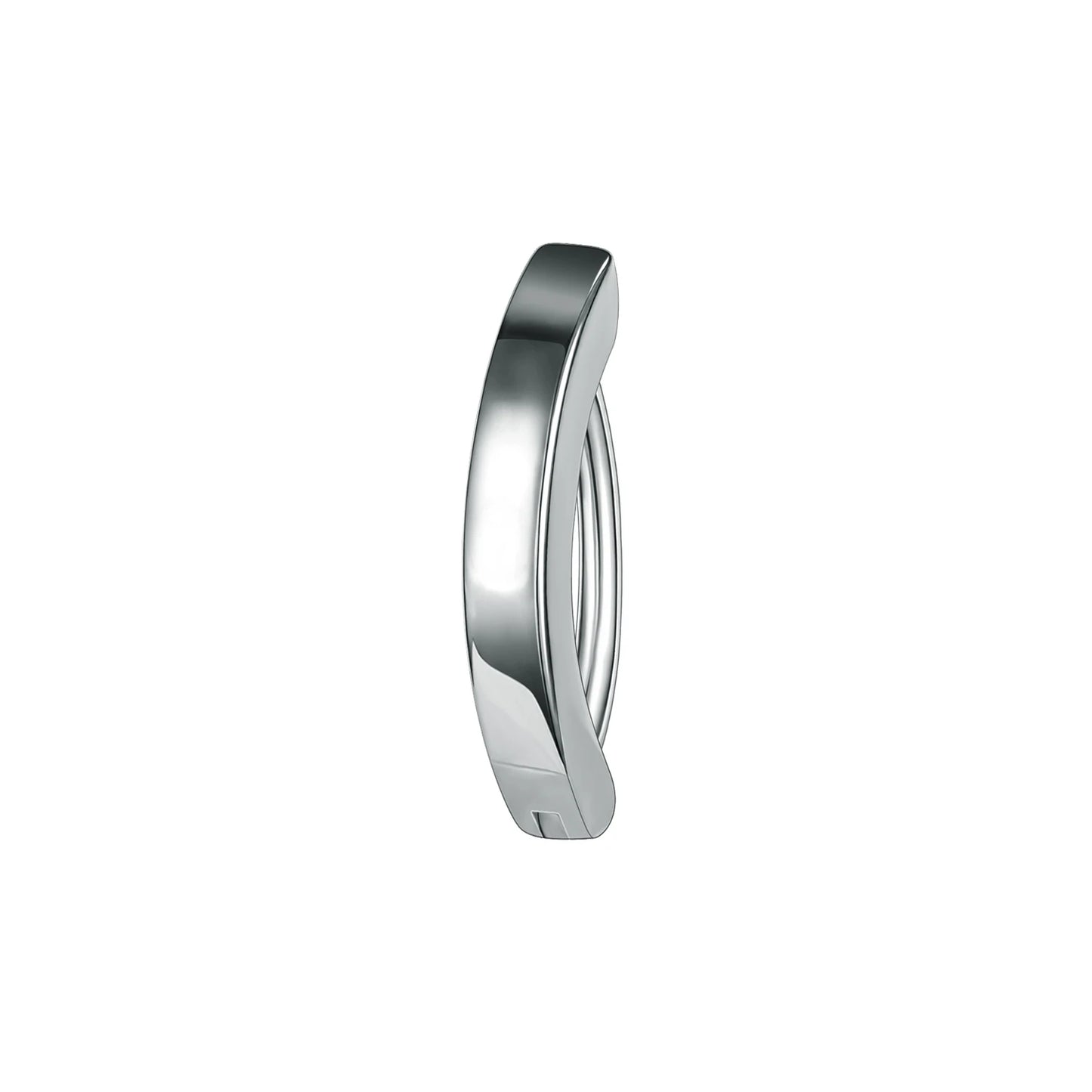ZS 1 PC 14G/16G Edelstahl Clicker Bauchnabel Ring Frauen Gold Farbe Reverse gebogene Nabel Barbell Körper Schmuck 8/10/12 MM So ist Leben