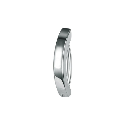ZS 1 PC 14G/16G Edelstahl Clicker Bauchnabel Ring Frauen Gold Farbe Reverse gebogene Nabel Barbell Körper Schmuck 8/10/12 MM So ist Leben
