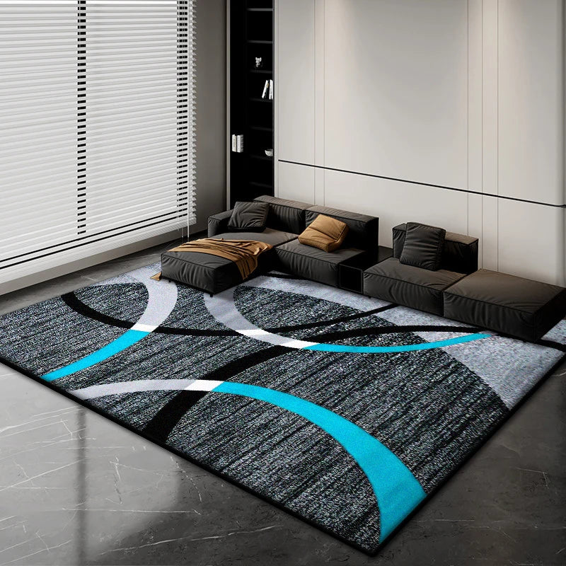 Nordic Abstract Luxury Carpet Home Decoration Living Room Fluffy Plush Rugs 200x300cm Bedroom Office Area Antiskid Floor Mats - So ist Leben