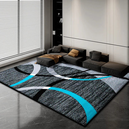 Nordic Abstract Luxury Carpet Home Decoration Living Room Fluffy Plush Rugs 200x300cm Bedroom Office Area Antiskid Floor Mats - So ist Leben