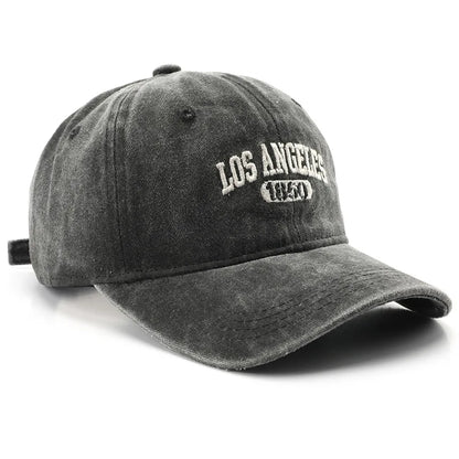 Mode Lässige Baseball Kappe für Frauen Männer Baumwolle Soft Top Hüte Unisex Los Angeles Stickerei Snapback Hut Wandern Sonnenschutz Kappen So ist Leben
