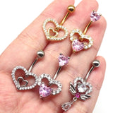 Herzförmiger Nabelring Ornament Wassertropfen 14G Bauchnabelpiercing Langhantel Anhänger Bauch Nombril Piercing Damenschmuck So ist Leben
