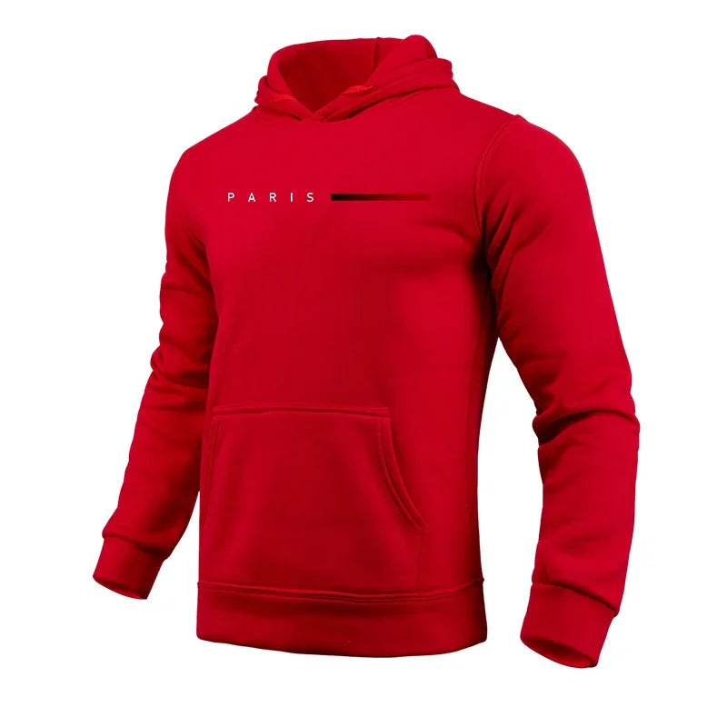 Lässiger, bequemer, langärmeliger Pullover mit modischem Sweatshirt-Hoodie - So ist Leben