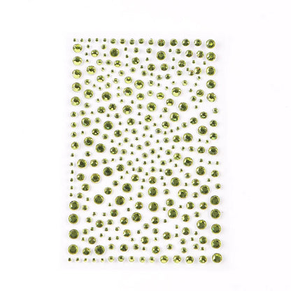 Selbstklebende Gesicht Dekoration Strass Aufkleber Musik Festival Halloween Party Telefon Kristall Aufkleber Kunst DIY Diamant Aufkleber So ist Leben