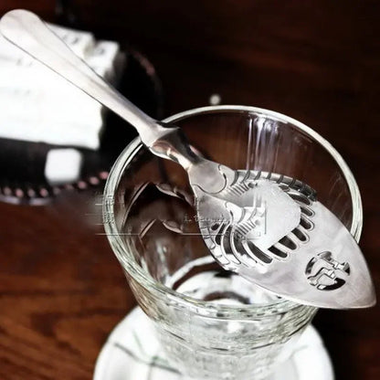 Barkeeper Tools Bitter Absinth Löffel Edelstahl Löffel Cocktail Eis Löffel So ist Leben