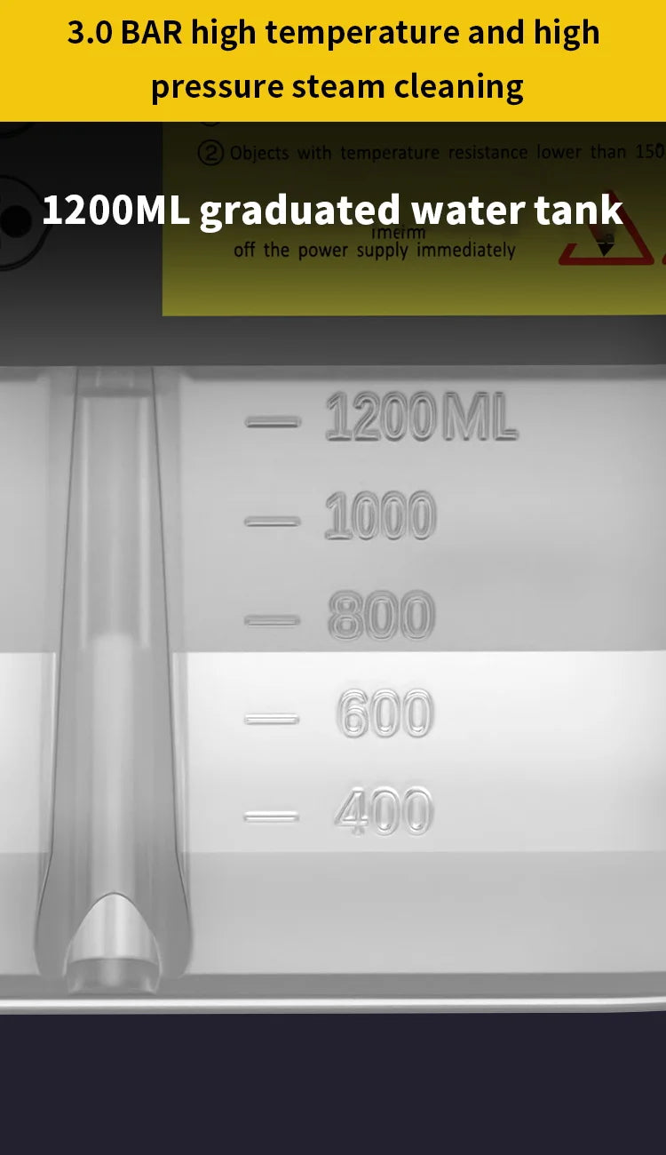 Dampfreinigungsmaschine Hochtemperatur-Sterilisation Desinfektion Auto Handheld Dampfreiniger für Bodenküche 110/220 V So ist Leben