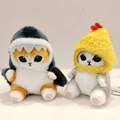 Kawaii Hai‑Katze Plüschfigur – Kreatives Design & Geschenkidee So ist Leben