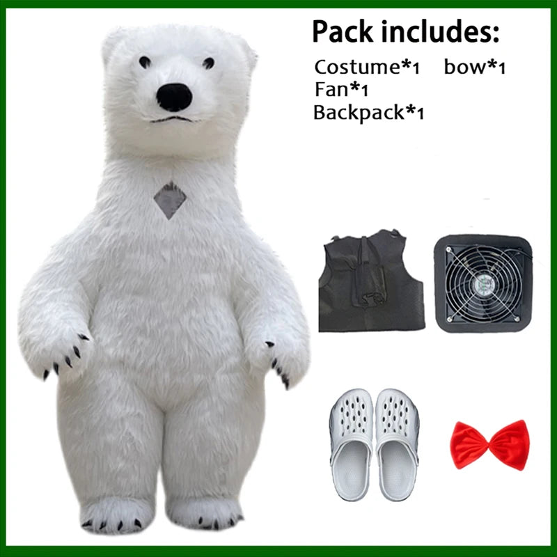 Großer Panda Eisbär Maskottchen Cosplay Kostüme - So ist Leben