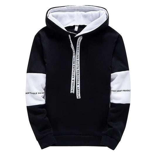 Lässige Hip-Hop-Mode Langarm-Sweatshirts Hoodies - So ist Leben