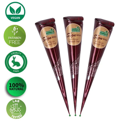 1/3 Stück Henna-Creme, braun, rot, Henna-Tattoo-Creme, temporäre Tätowierung, Henna-Tattoo-Creme semi-permanent So ist Leben