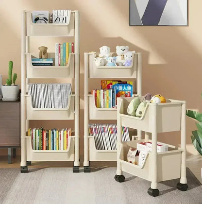 Trolley Bücherregal Küche Lagerregal Küche Ecke Schmaler Schlitz Lagerschrank Badezimmer Wohnzimmer Home Organizer - So ist Leben