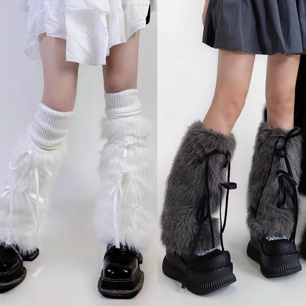Kunstpelz Beinwärmer im modernen Design für kreative Looks So ist Leben