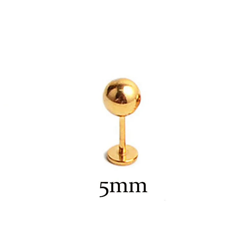 1 STÜCK Neuer Chirurgenstahl Winziger Zirkon Kristall Tragus Helix Piercing Labret Lippenbolzen Nasenring Innengewinde Niedlicher Körperschmuck So ist Leben