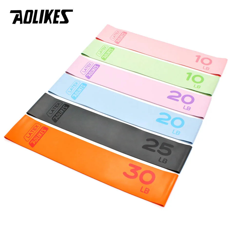 Aolikes 1pcs Fitness elastische Widerstands bänder Heim training Yoga Sport Widerstands bänder Stretching Pilates Crossfit Workout Gym So ist Leben