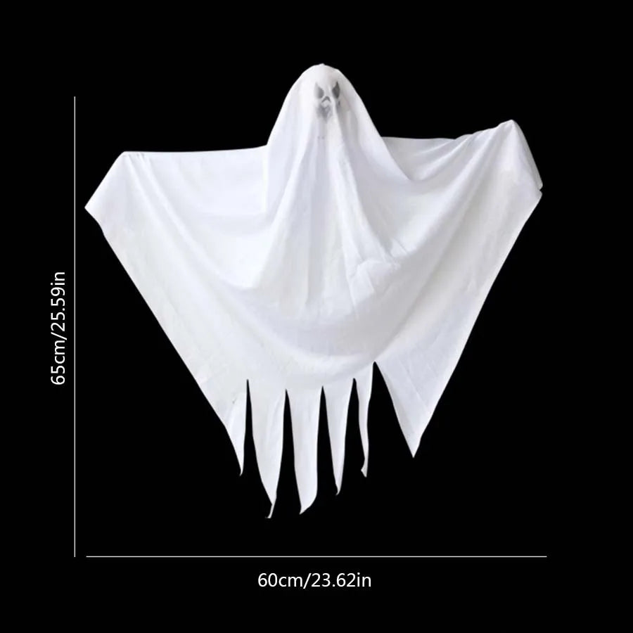 Halloween-Geisteranhänger, fliegende Geister, Party- und Festdekoration, für Zuhause, Bar, zum Aufhängen, Horror, Spukhaus, Garten, Totenköpfe, Deko-Requisiten So ist Leben