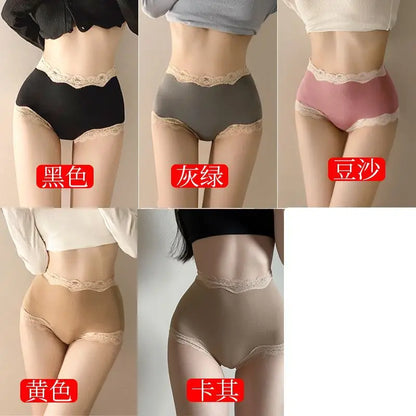 Süße sexy Basisschicht-Spitze im französischen Stil, dünn, reines Verlangen, selbstklebendes Dreieckshöschen, neue Ankunft, mittlere Taille, Baumwollunterwäsche So ist Leben