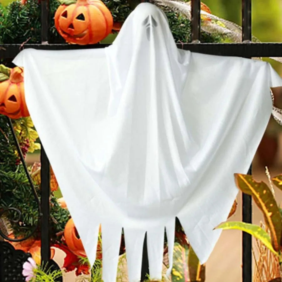 Halloween-Geisteranhänger, fliegende Geister, Party- und Festdekoration, für Zuhause, Bar, zum Aufhängen, Horror, Spukhaus, Garten, Totenköpfe, Deko-Requisiten So ist Leben