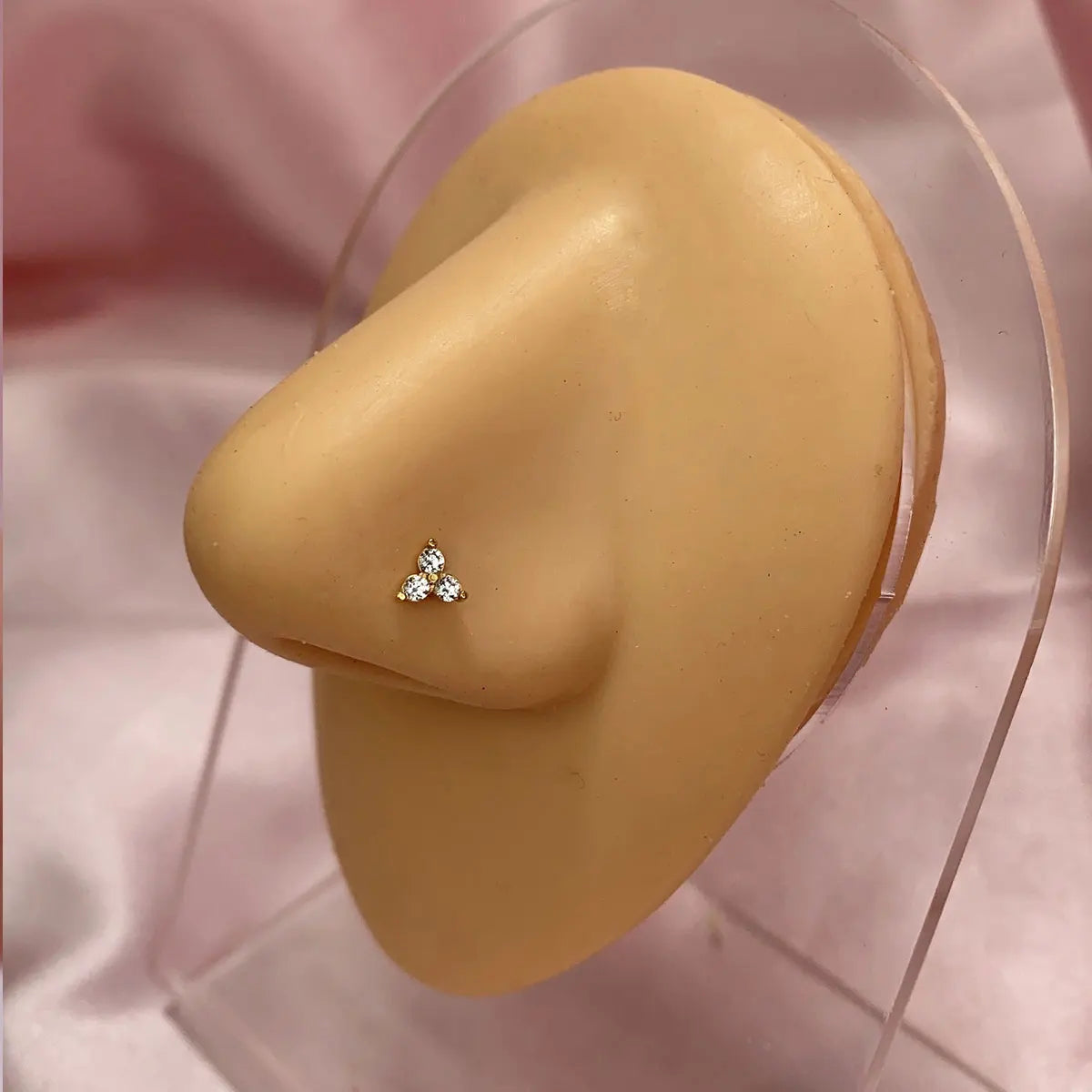 1 STÜCK Neuer Chirurgenstahl Winziger Zirkon Kristall Tragus Helix Piercing Labret Lippenbolzen Nasenring Innengewinde Niedlicher Körperschmuck So ist Leben