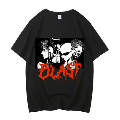 Black Stones Nana Osaki Baumwoll-T-Shirt männlich Y2k Grafik Pastell ästhetisches T-Shirt 2000er Kawaii Pastell Anime 2000er Bequem So ist Leben