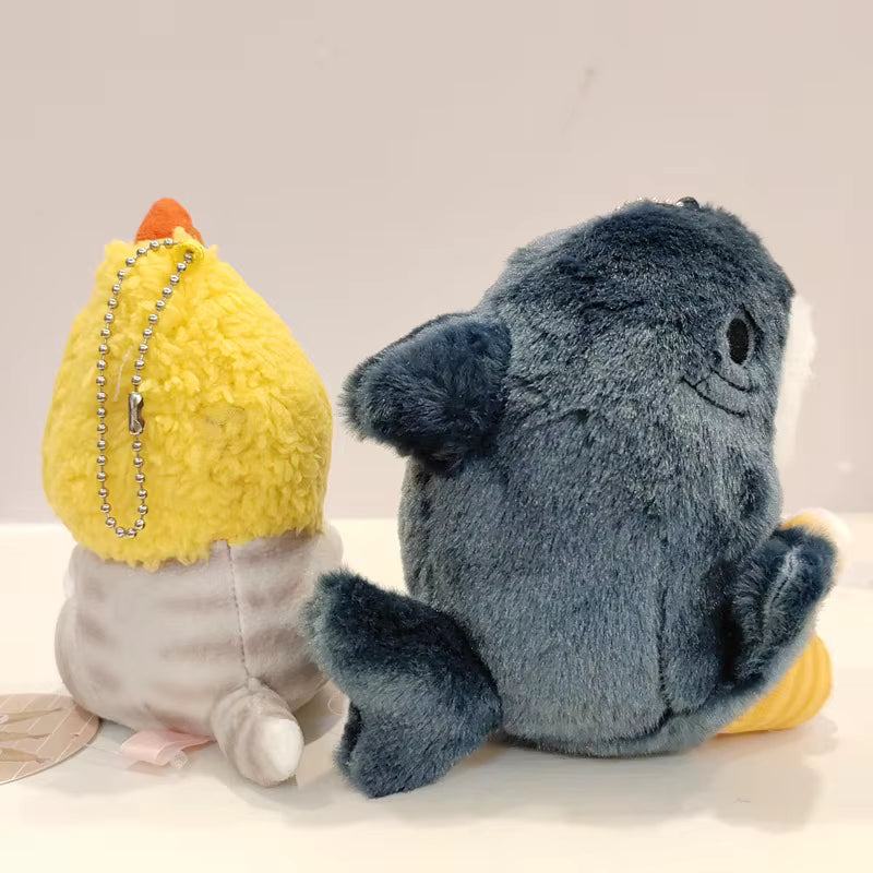 Kawaii Hai‑Katze Plüschfigur – Kreatives Design & Geschenkidee So ist Leben
