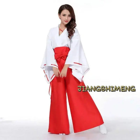 Anime Inuyasha Kikyo Kimono Cosplay Uniform Kleid Halloween Kostüme Inuyasha Kostüm Party Cosplay - So ist Leben