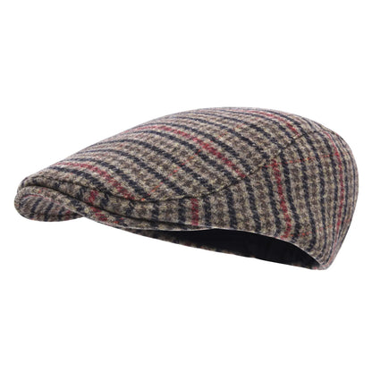 STARANCE Herren Flat Cap Wool Tweed Driving Irish Gatsby Cabbie Golf Vintage Newsboy Hat So ist Leben