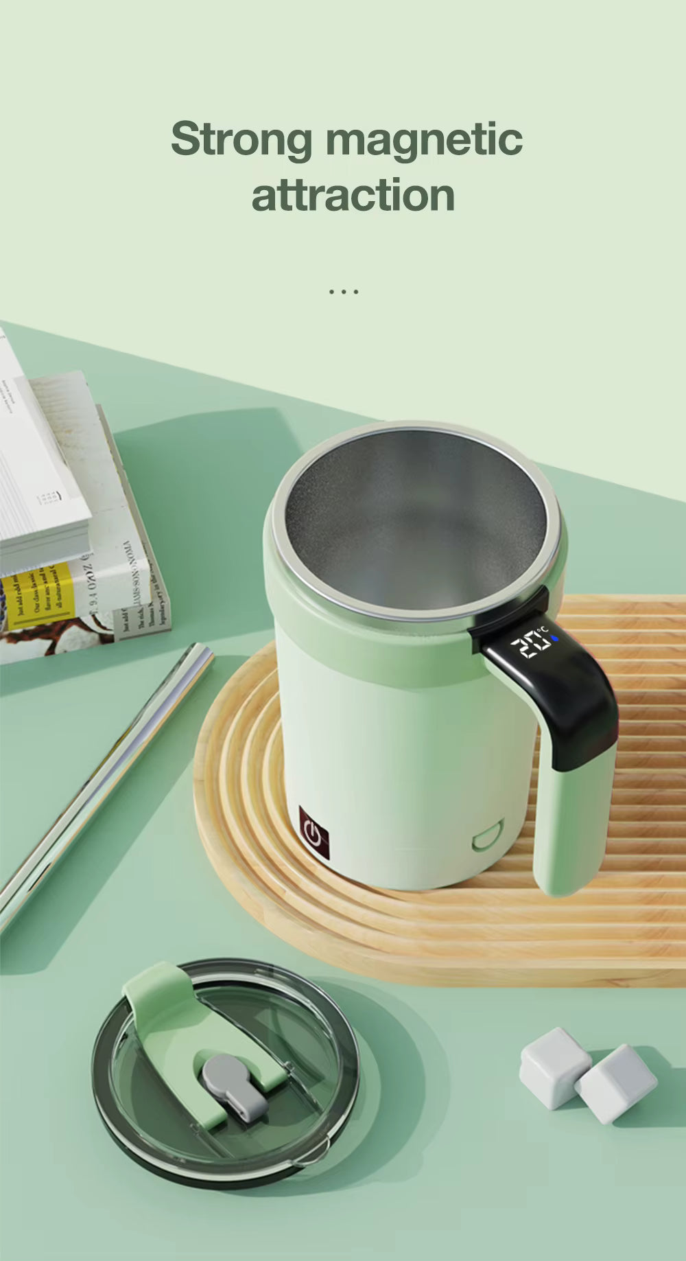 Automatischer Rührbecher – Moderner 380‑ml Becher mit Technik So ist Leben