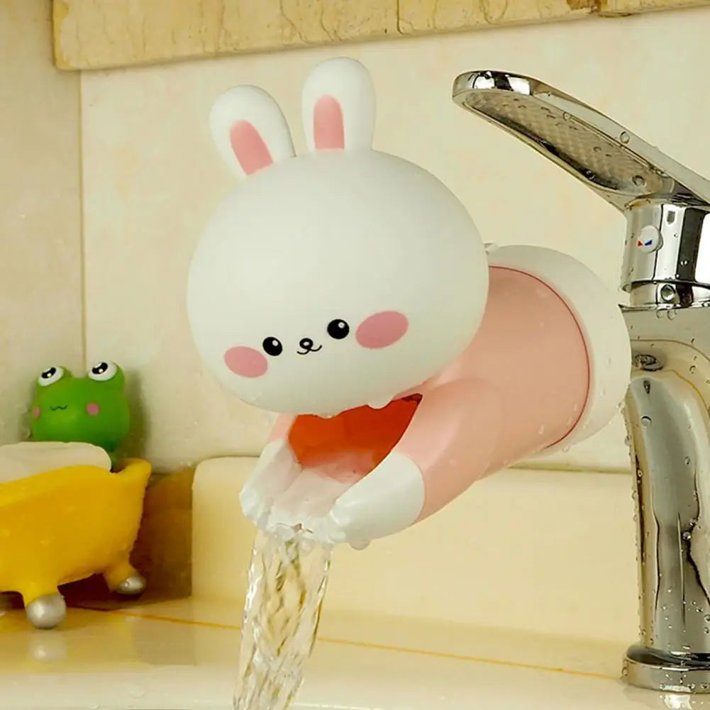 Kinder Wasserhahn Extender Cartoon Ente Hai Elefant Form Spritzwassergeschützte Wasserhahn Extender Badezimmer Gadget So ist Leben