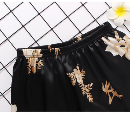 Damen Satin Seide Spitze Cami Weste Shorts Dessous Pyjamas Set Sommer Frauen Pyjamas Sets Zwei Stück Set Pijama Für Frau So ist Leben