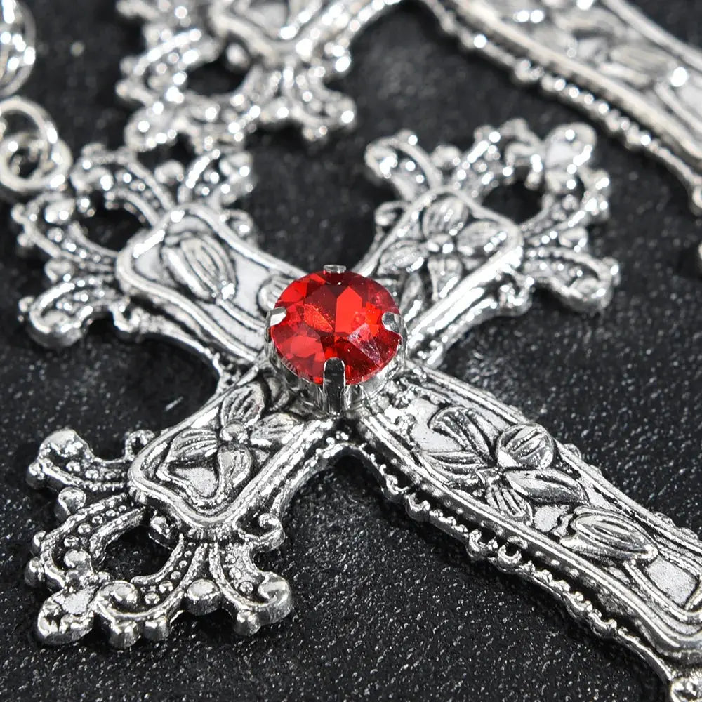 Anime Death Note Misa Amane Cosplay Halskette Kreuz Anhänger Kette Frauen Männer Schmuck Gothic Lolita Prop Zubehör Halloween - So ist Leben