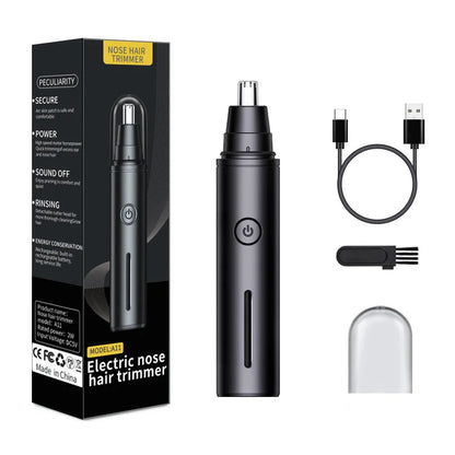 Mini-Taschen-Nasenhaarschneider, schmerzloser Haarschneider, Nasenohren, Haar, Augenbrauen, wasserdicht, tragbarer Trimmer für Männer und Frauen So ist Leben