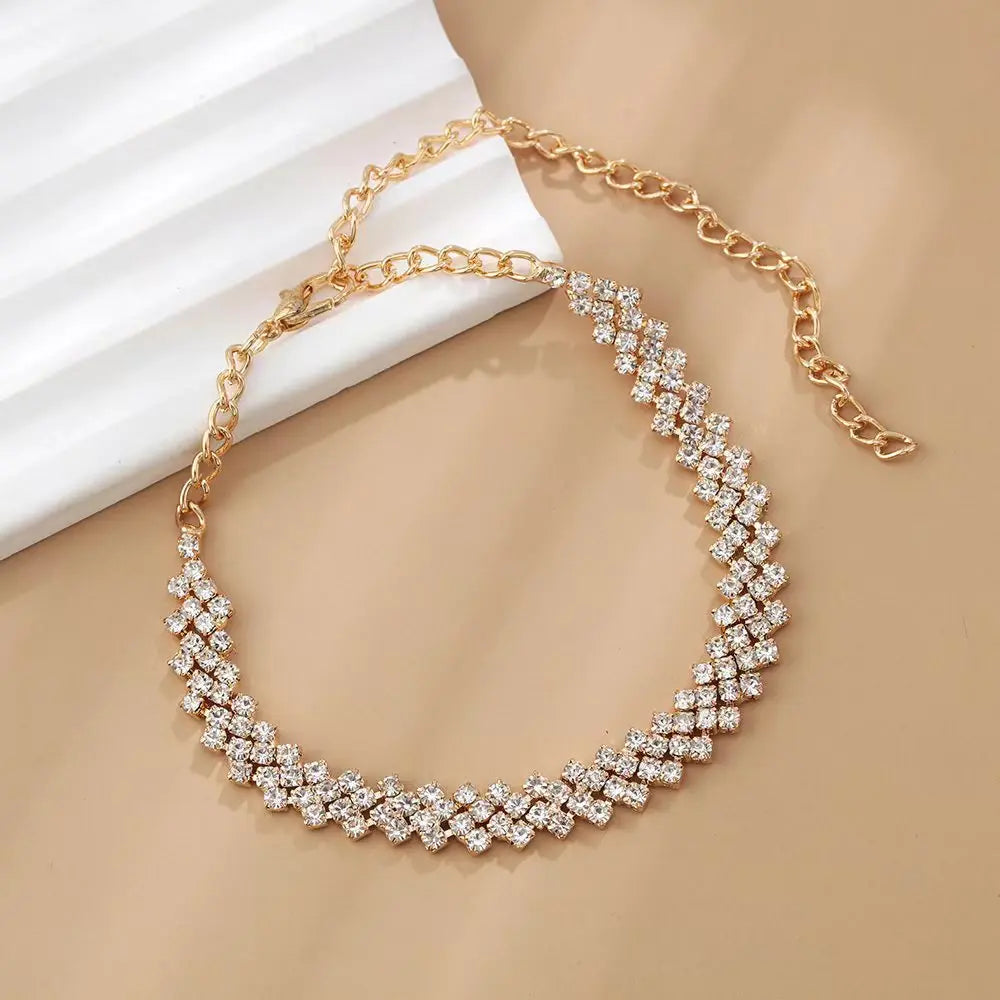 Mode Glänzende Raute Kette Fußkettchen für Frauen Mode Silber Farbe Sommer Strand Knöchel Armband Barfuß Sandalen Fuß Schmuck So ist Leben