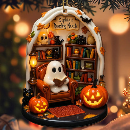 Halloween Geist Lesen 2D Flache Ornamente Festival Atmosphäre Thema Party Dekorative Lieferungen Kreative Hause Dekorative Geschenk So ist Leben