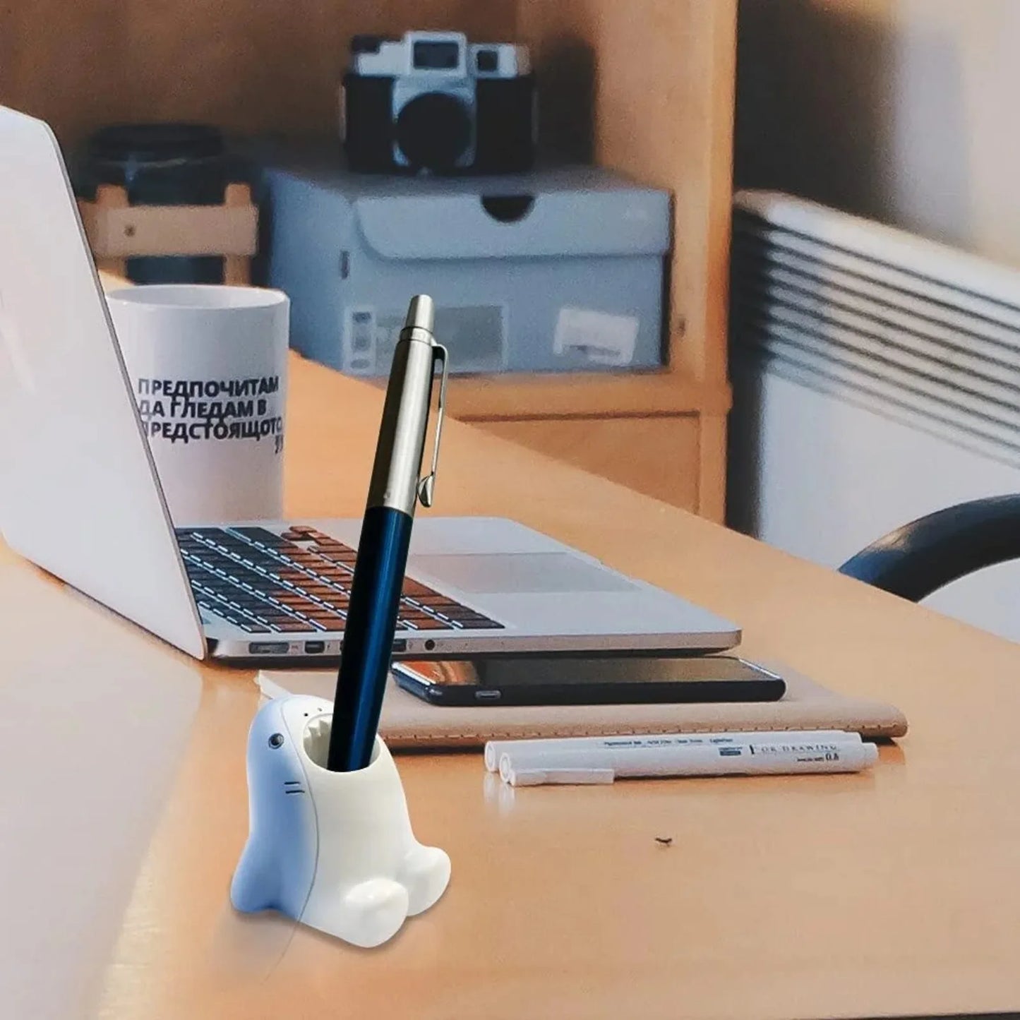 Niedlicher Cartoon-Zahnbürstenhalter für Kinder, lustiger Stifthalter aus Kunstharz, Mini-Tier-Einzeltzahnbürstenständer So ist Leben