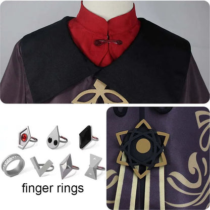 Hutao Cosplay Femme Halloween Kostüm Anime Kleidung Für Frauen Disfraz Mujer Adulta Für Erwachsene Ropa Para Hu Tao Outfits So ist Leben