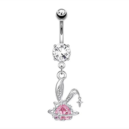 Herzförmiger Nabelring Ornament Wassertropfen 14G Bauchnabelpiercing Langhantel Anhänger Bauch Nombril Piercing Damenschmuck So ist Leben