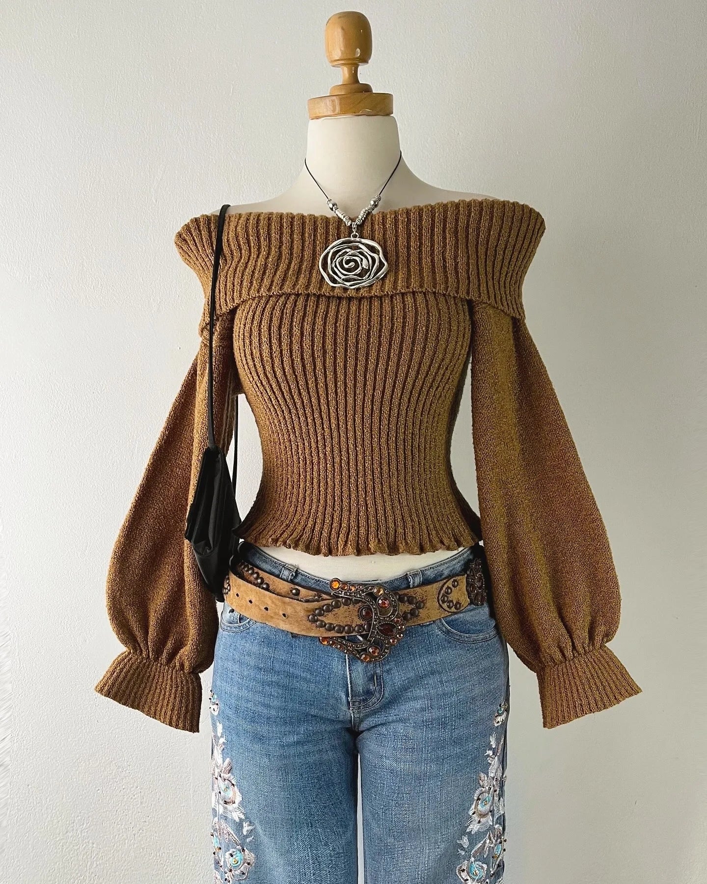 Spicy Girls Stripe Harajuku Y2k Langarm Top Streetwear Rock Goth Chic Crop Top Hip Hop Chic Langarm Pullover Mode Punk So ist Leben