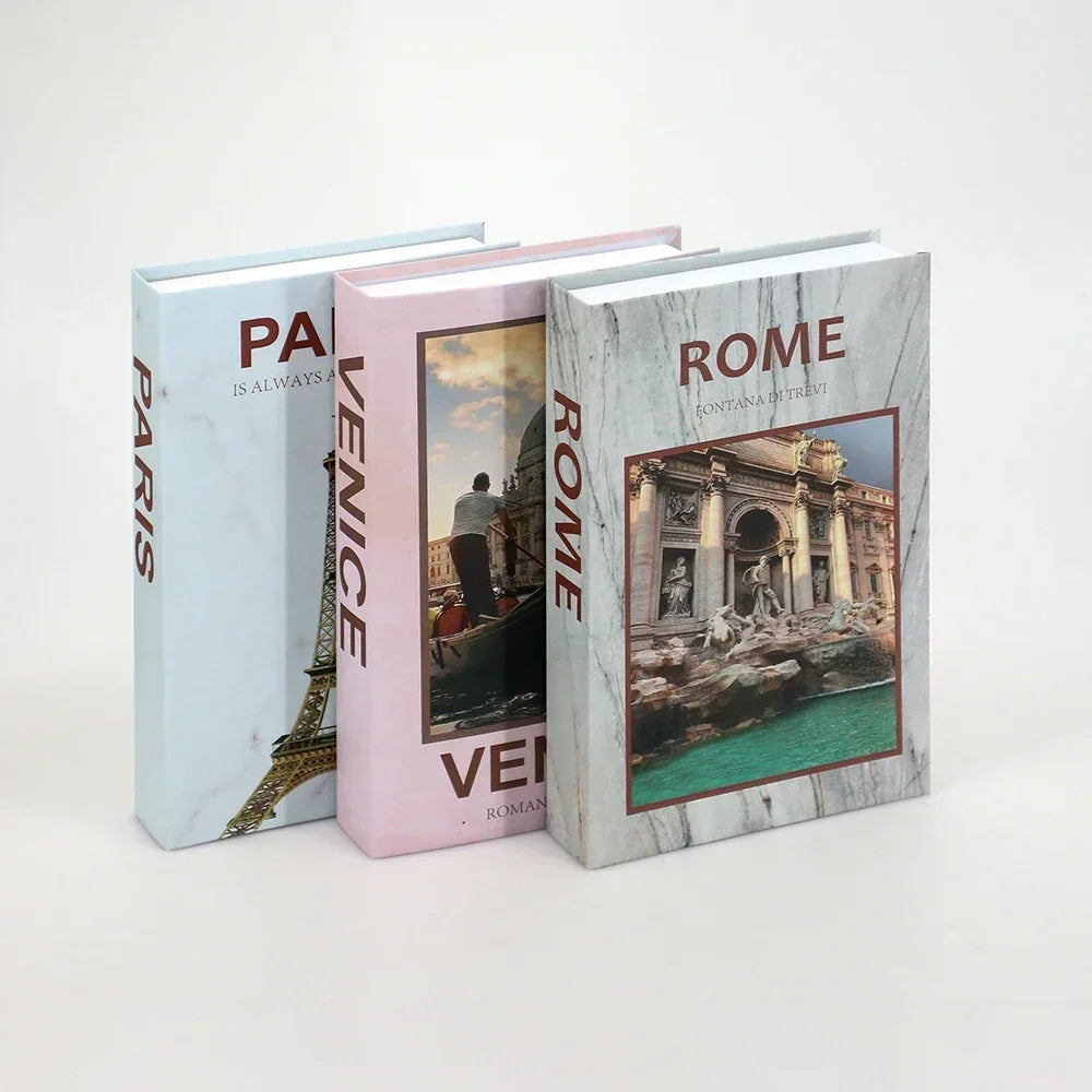 Wohnzimmerdekoration Designerbücher Couchtisch-Ornamente - So ist Leben