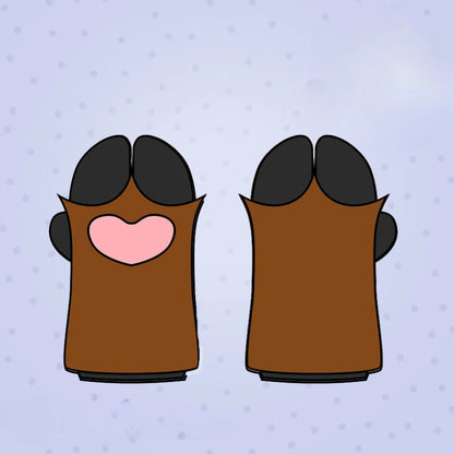 Furry Kig Paw Handschuhe Cosplay Kostüme Schaf Ziege Fursuit Tier Kralle - So ist Leben