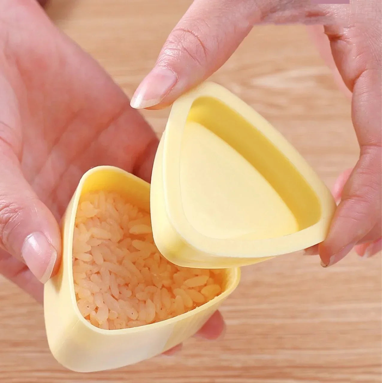 Dreiecke Sushi Form Zwiebel Reis Ball Lebensmittel Presse Japanische Bento Küche Gadget Set Onigiri Maker Rahmen Kit Werkzeuge Gadgets Esszimmer So ist Leben