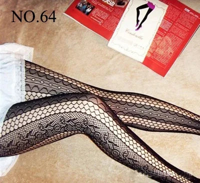 Gothic Leggings mit floralem Muster - So ist Leben
