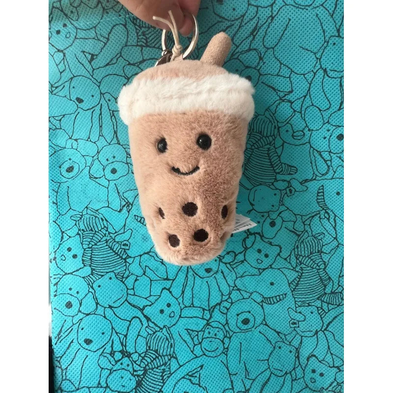 JELLYCAT Cartoon Plüschtier Schlüsselanhänger Geschenk Spaß Plüschpuppe Schlüsselanhänger Barcelona Bär Niedliche Plüschtasche Anhänger Hobbys Stofftiere So ist Leben